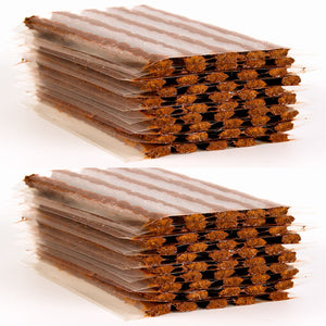 DAIFUQIHUA 100 Pcs Tire Plugs, The Strings of Tire Repair Kit, Tire Patch Plugs, Plugs to Fix A Flat, Suits Car, ATV, UTV, Motorcycle, Wheelbarrow
