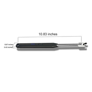 DFQHSCTE portable candle lighter, Electric plasma arc lighter, USB rechargeable lighter with LED battery indicator , match replacement suits lighting candle, gas stove,grill,BBQ, Camping